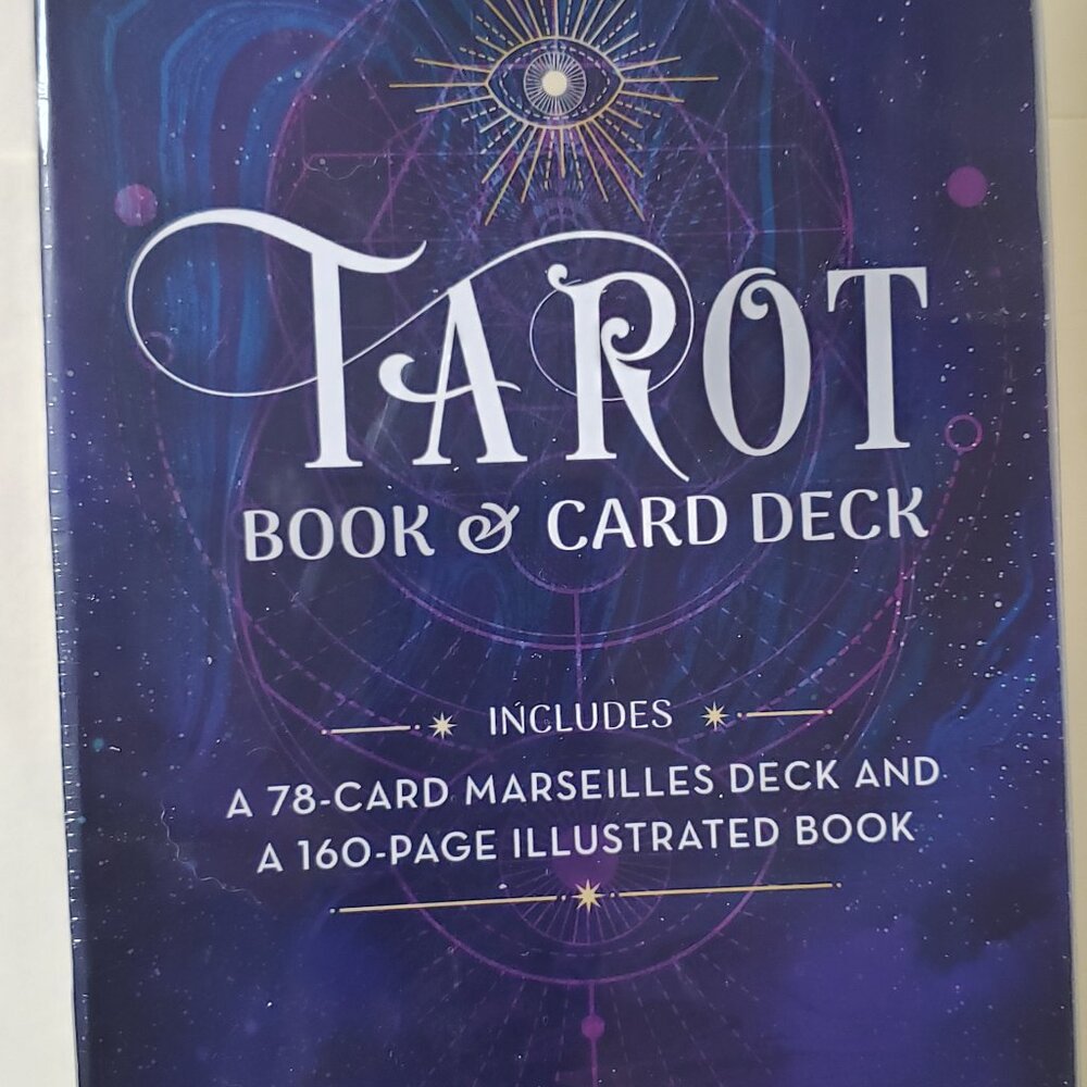 Tarot Book & Card deck NEW SEALED beginner marseille deck with 160 page book